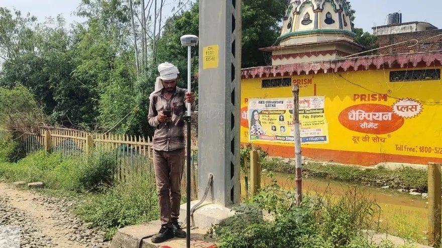 Ground Control for Railway Drone Surveys — 2,000+ km
